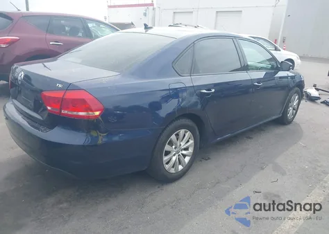 2014 Volkswagen Passat 1.8T Wolfsburg Edition from USA, damaged, VIN 1VWAT7A35EC089404